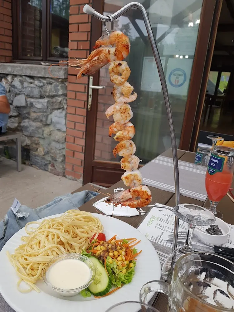 Brochette de Scampis