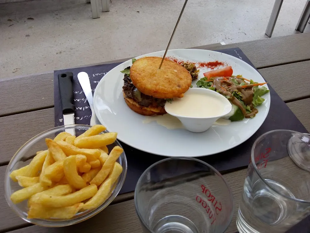 Burger Rosties Et Salade
