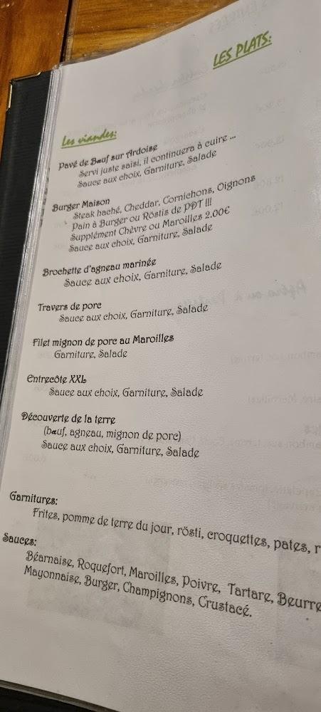 LE JARDIN DES PÊCHEURS - Menu Image 3